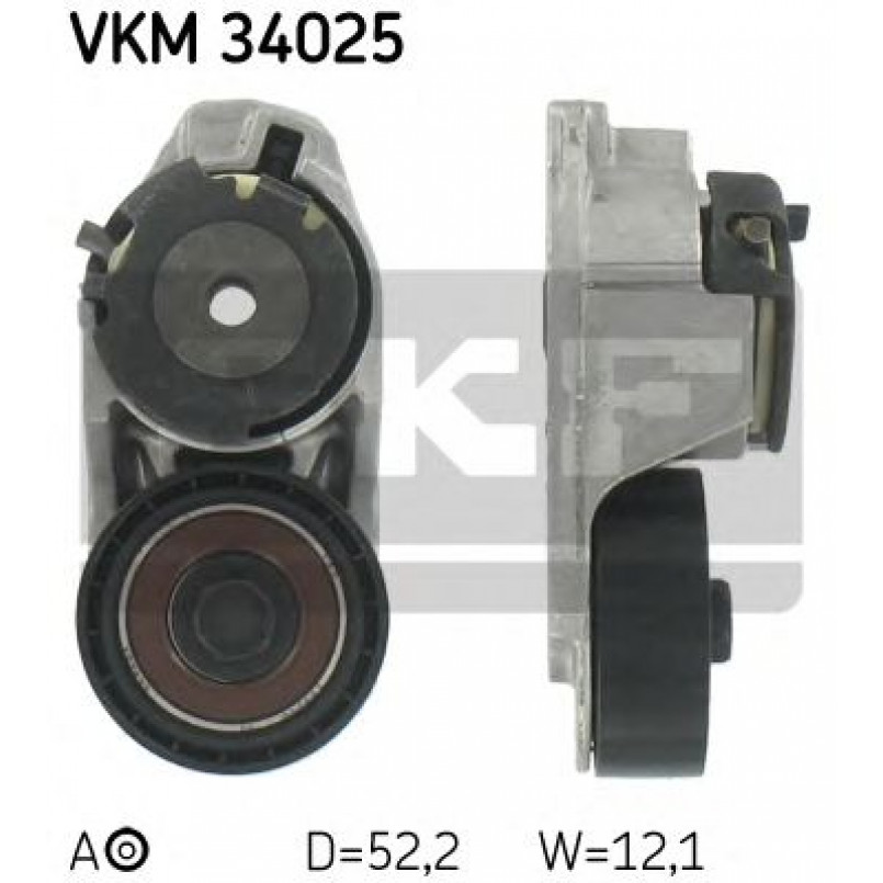 VKM 34025 SKF Натягувач поліклинового ременя